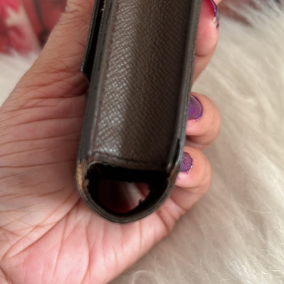 Louis Vuitton Damier Ebene Cigarette Case or lipstick case. Date Code CT0093 - Picture 15 of 15